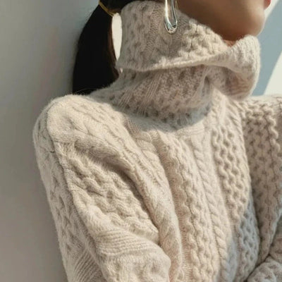 Maria | Elegante maglione a collo alto