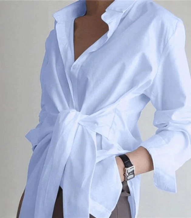 Marina | Langärmlige Bluse für Freizeit- und formelle Kleidung