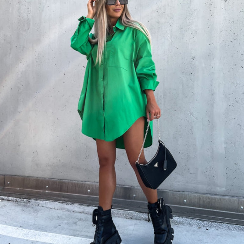 Marina | Lässige Bluse mit langen Ärmeln