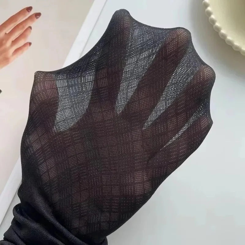 Marina | Collant eleganti con motivo a rombi