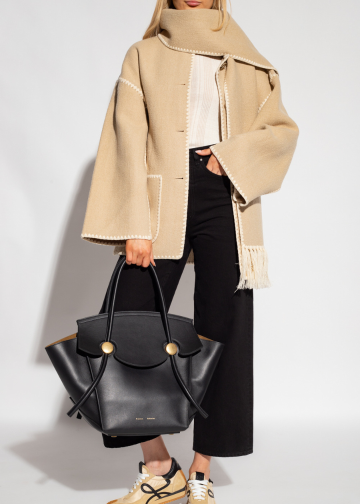 Marina | Giacca elegante e comoda con sciarpa
