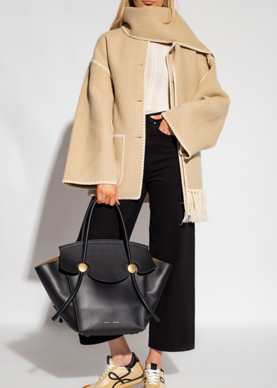 Marina | Giacca elegante e comoda con sciarpa