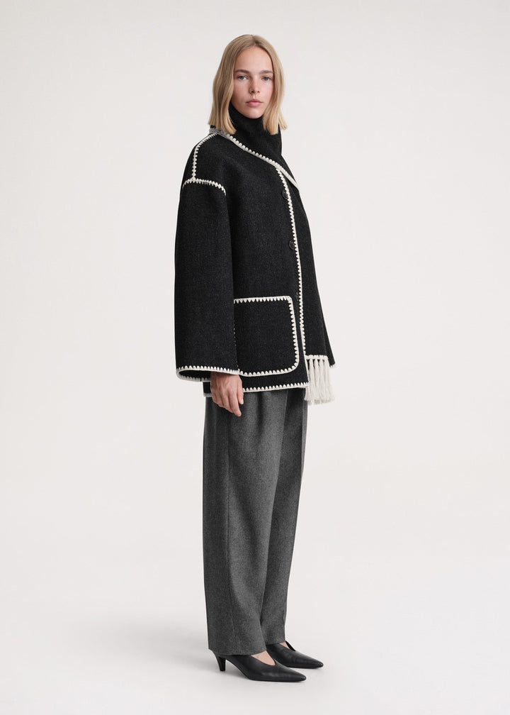 Marina | Giacca elegante e comoda con sciarpa