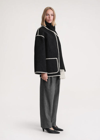 Marina | Giacca elegante e comoda con sciarpa