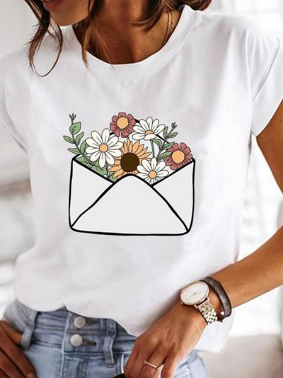 Marina | Casual wide summer T-shirt