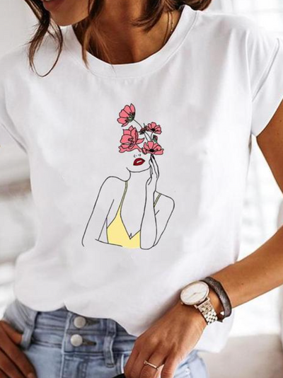 Marina | Casual wide summer T-shirt