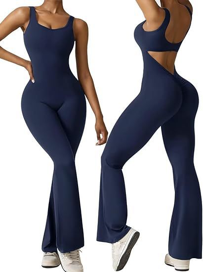 Azzurra | Tuta elegante senza maniche