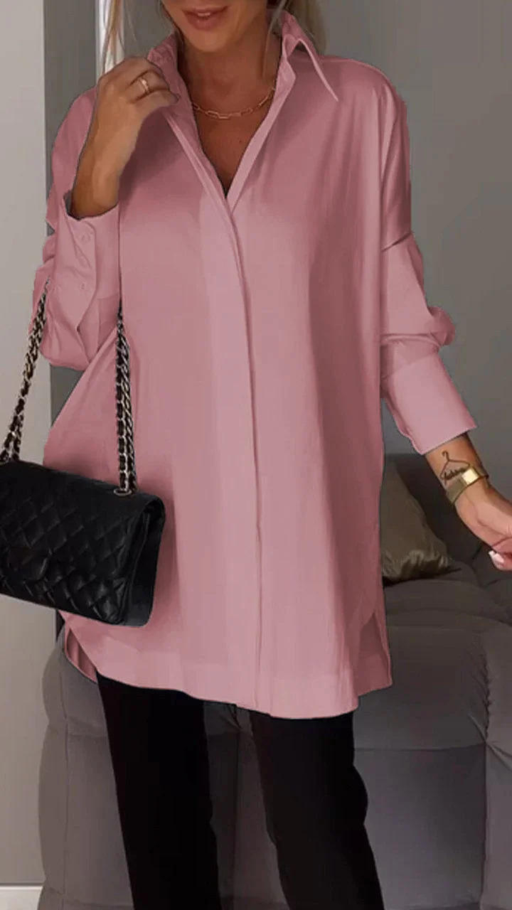 Martina | Modisches Oversize-Casual-Hemd