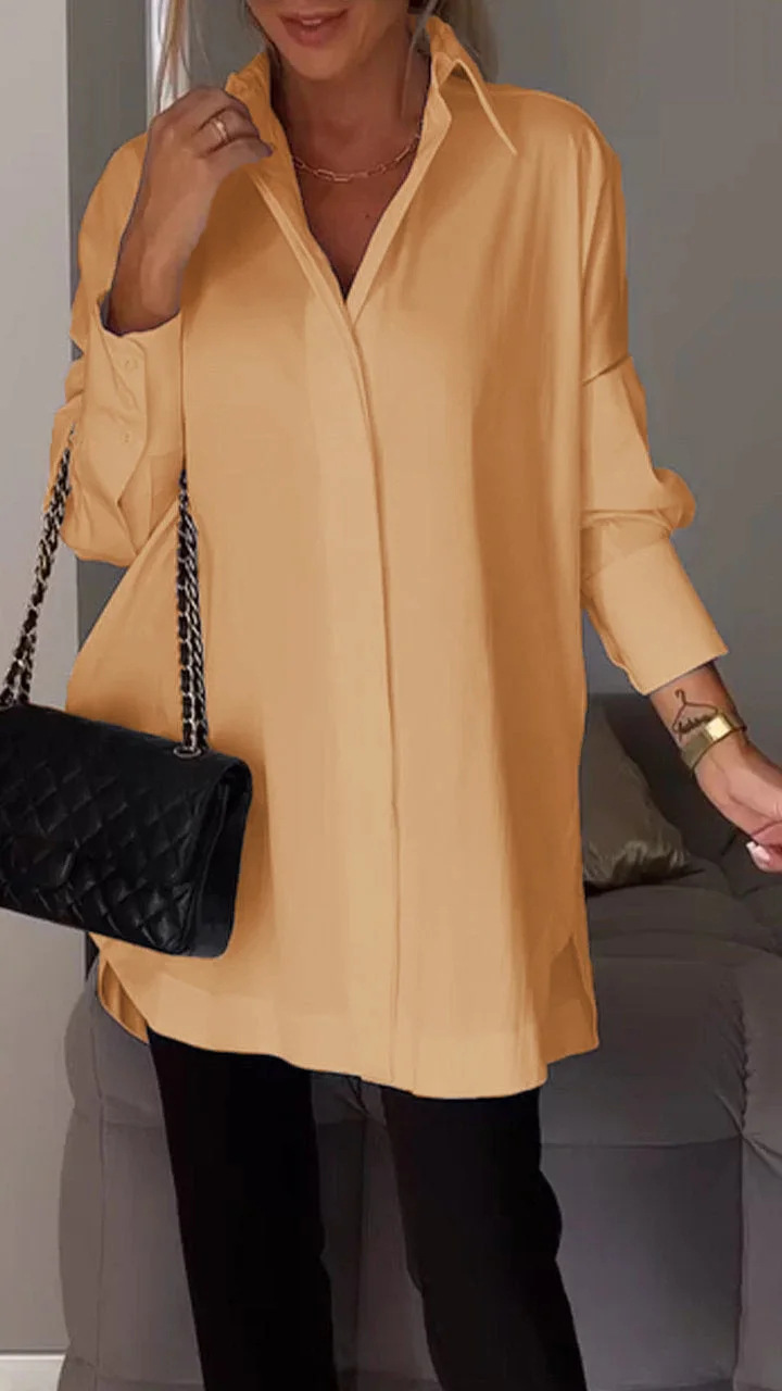 Martina | Modisches Oversize-Casual-Hemd