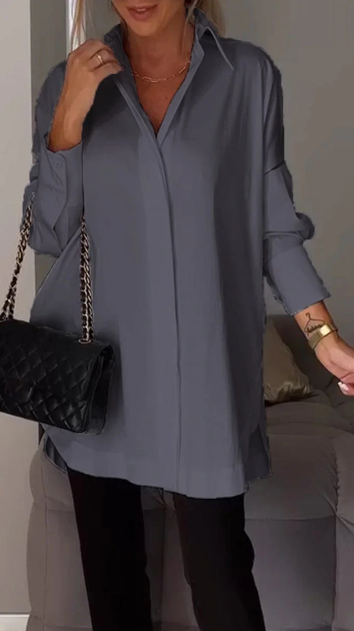 Martina | Modisches Oversize-Casual-Hemd