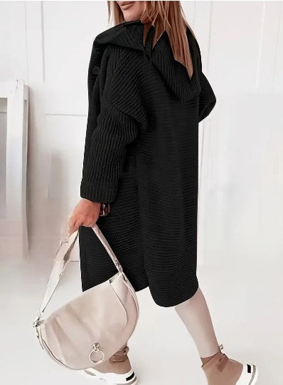 Martina | Comodo cardigan con cappuccio