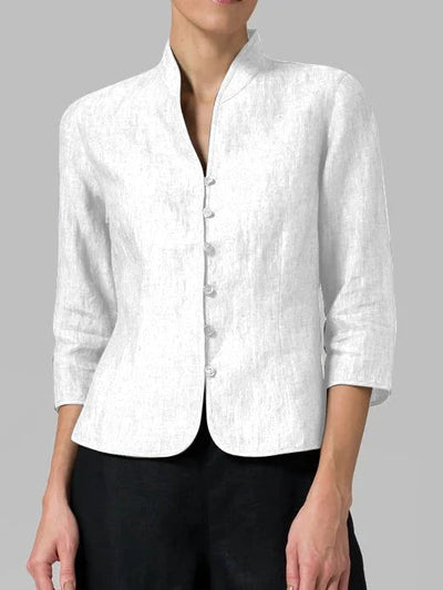 Martina | Elegante Bluse mit langen Ärmeln