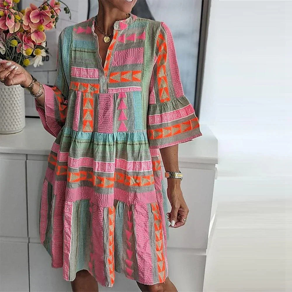 Martina | Kleid mit frischem Druck