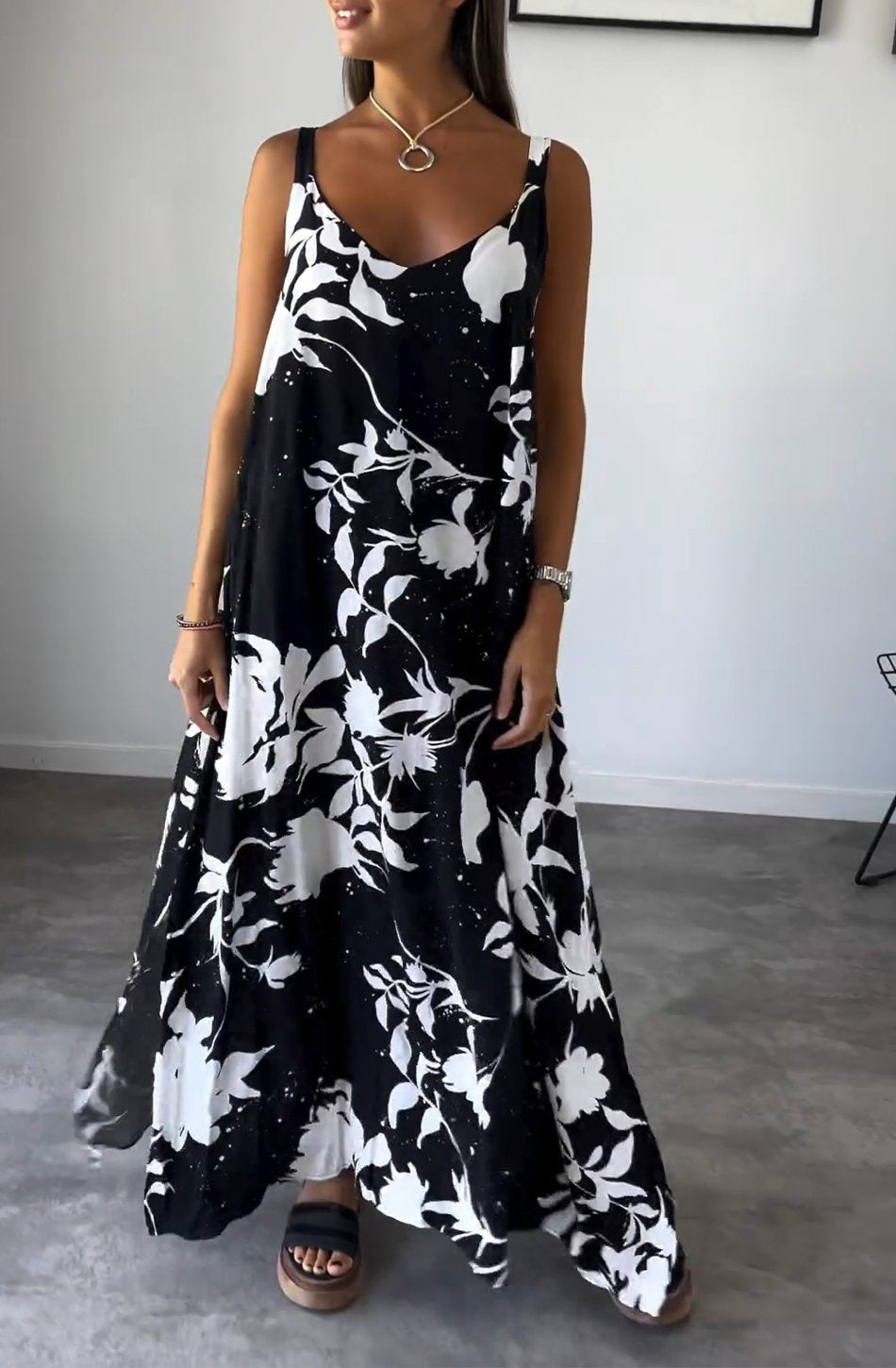 Mathilde | Elegante abito a pressione