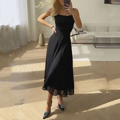 Matilda | Elegante abito ospite senza maniche senza maniche 1