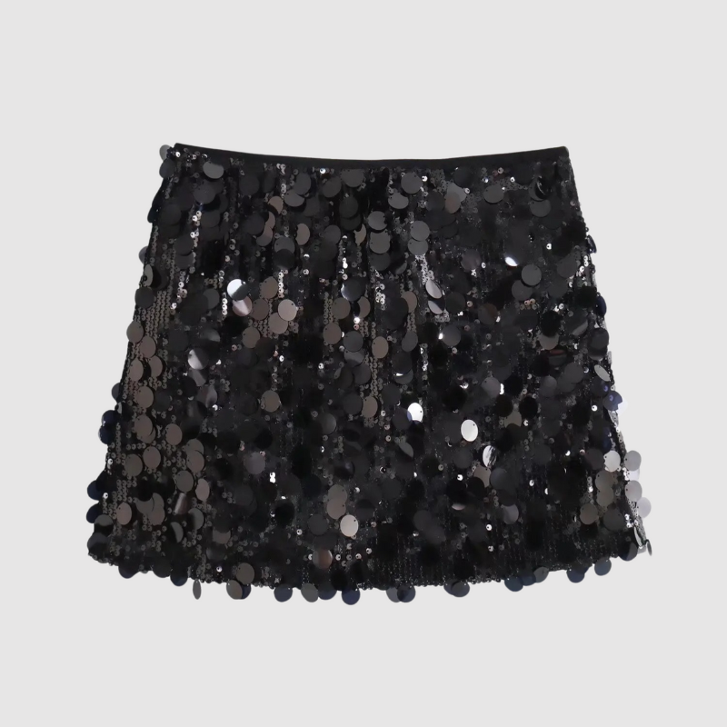 Matilda | Glamour-Minirock mit Pailletten