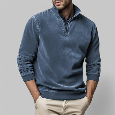 Castore | Maglione casual in misto cotone con collo alto