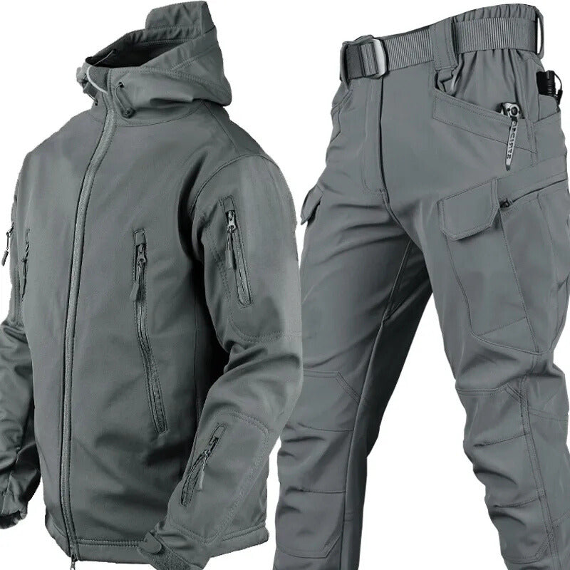 Maxim™ Water- en Winddichte Outdoor Set met Fleecevoering-Lichte Camo