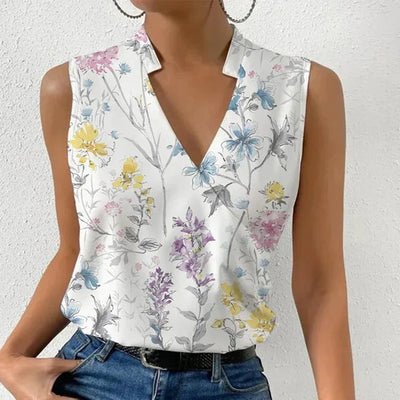 Melanie | Casual, lively and light summer blouse