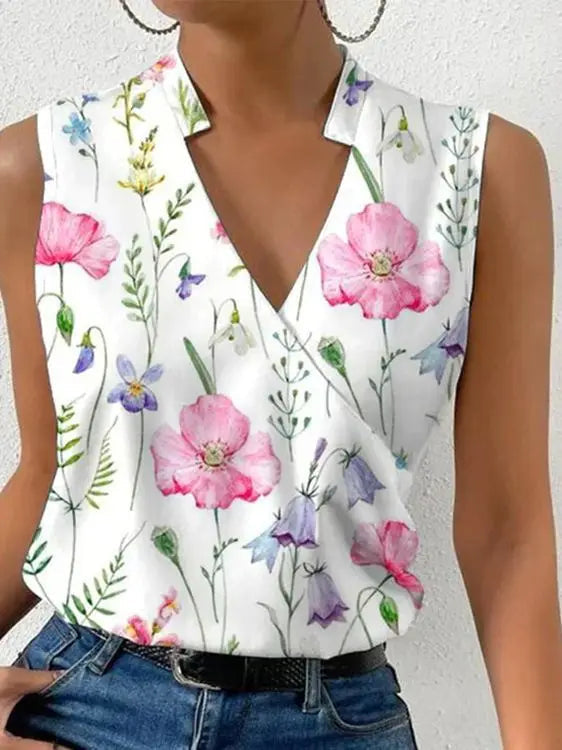 Melanie | Casual, lively and light summer blouse