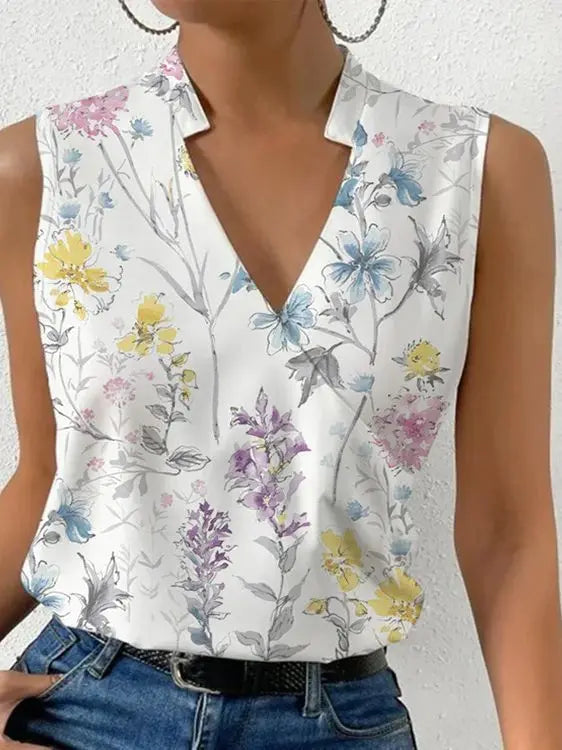 Melanie | Casual, lively and light summer blouse