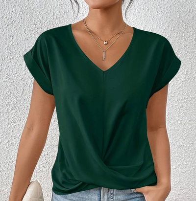 Melanie | Elegant and comfortable top with V-neckline