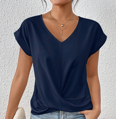 Melanie | Elegant and comfortable top with V-neckline