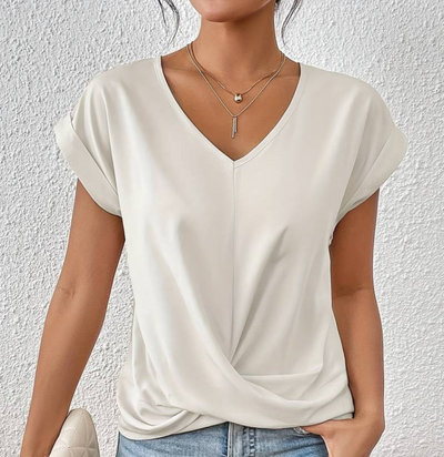 Melanie | Elegant and comfortable top with V-neckline
