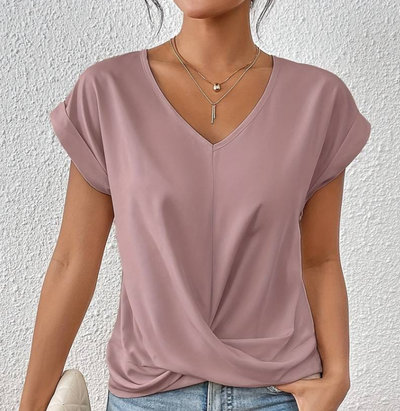 Melanie | Elegant and comfortable top with V-neckline