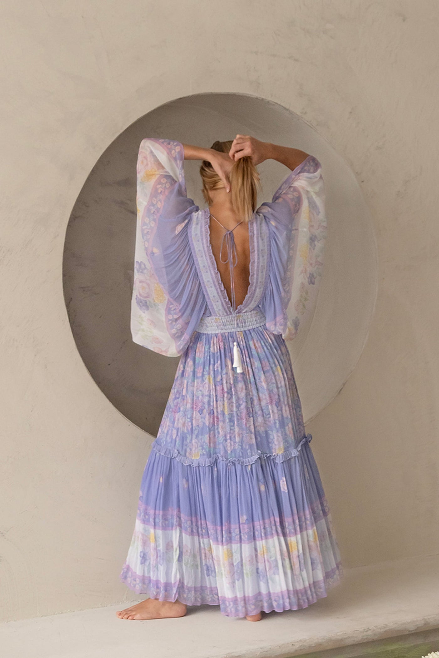 Melina | Maxi Abito  Langarm