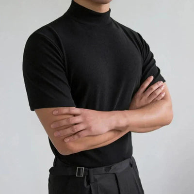 Milo | Fit slim traspirante con un colletto alto T Shirts