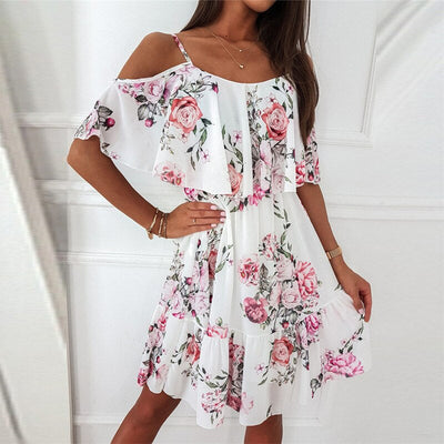 Monika | Elegante abito di fiore