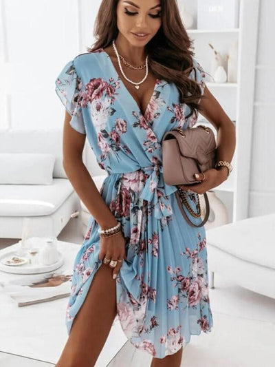 Monika | Elegante abito di fiore