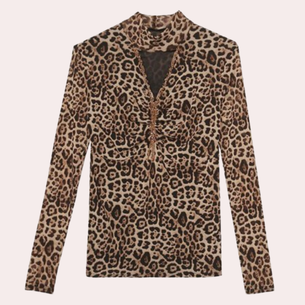 Maria | Top elegante a maniche lunghe