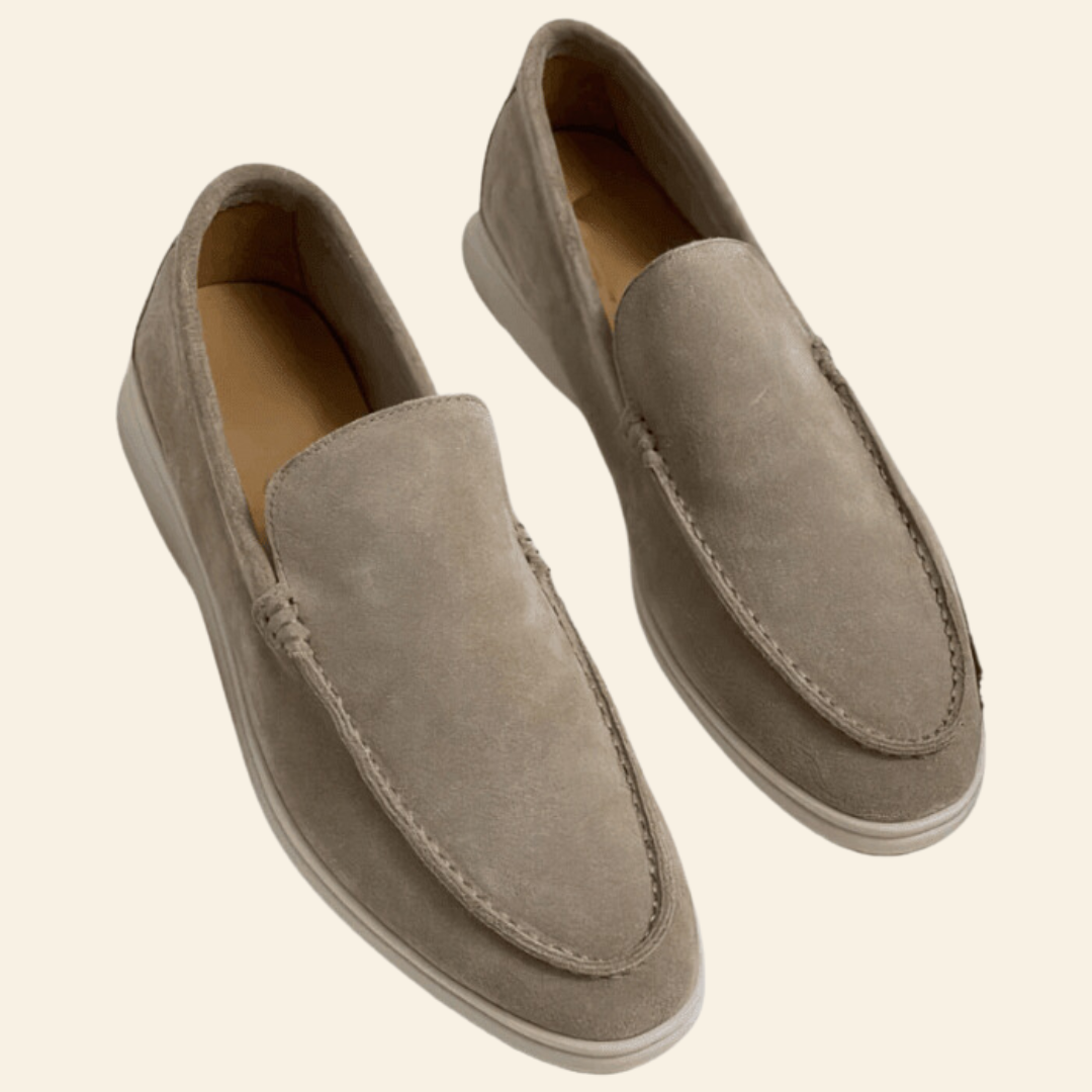 Bryce | Mocassini in Pelle Scamosciata-1