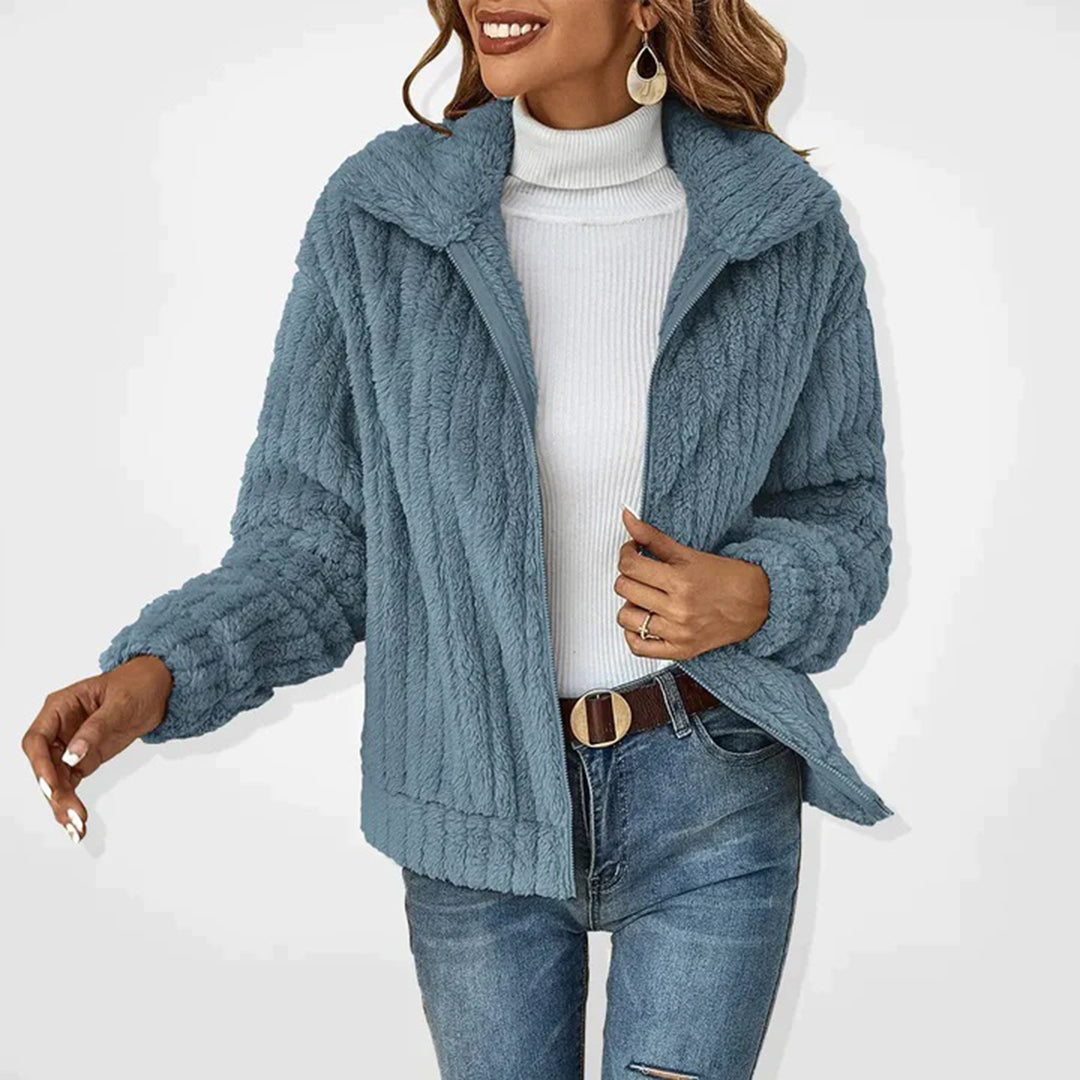 Caterina | Elegante gilet lungo in pile