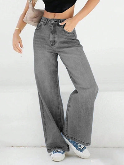 Nadine | Jeans larghi a vita alta