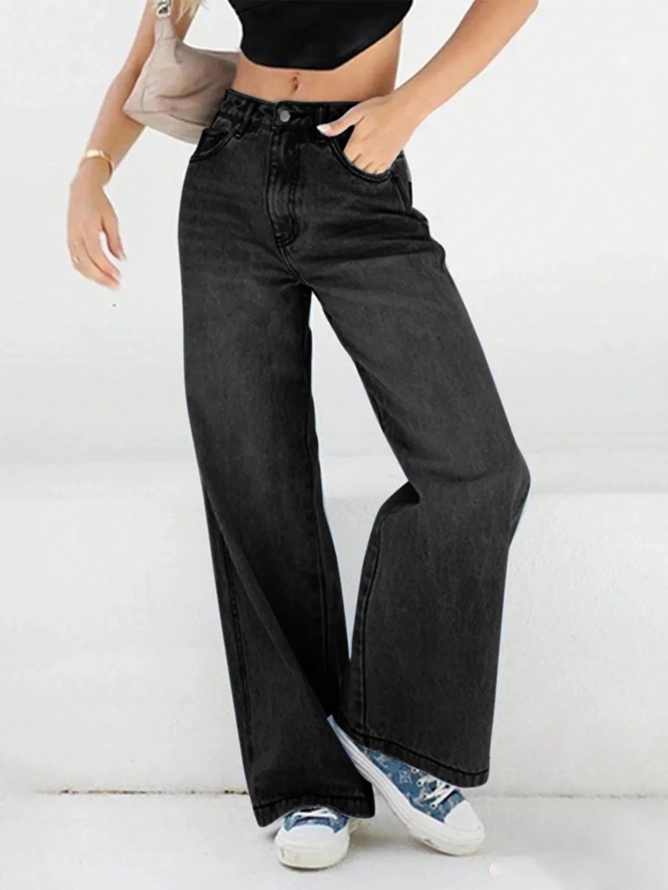 Nadine | Jeans larghi a vita alta