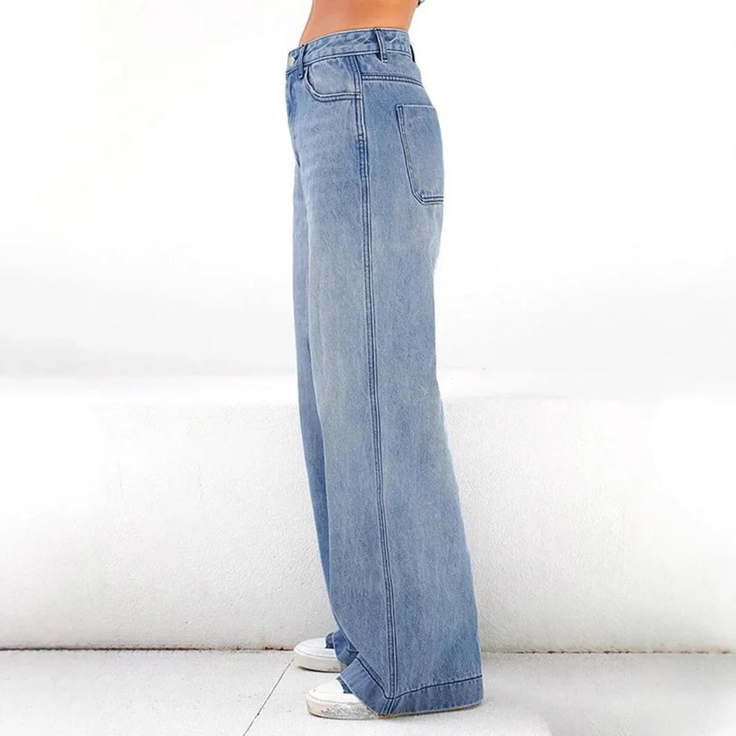 Nadine | Jeans larghi a vita alta