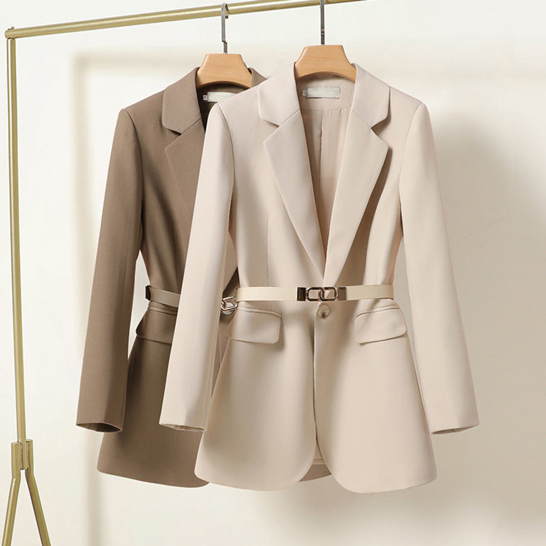 Bella | Blazer lungo elegante con cintura