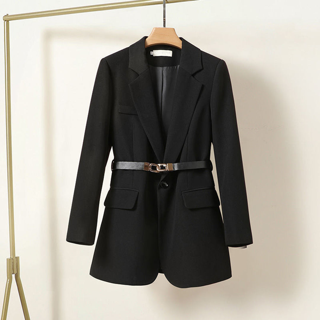 Bella | Blazer lungo elegante con cintura