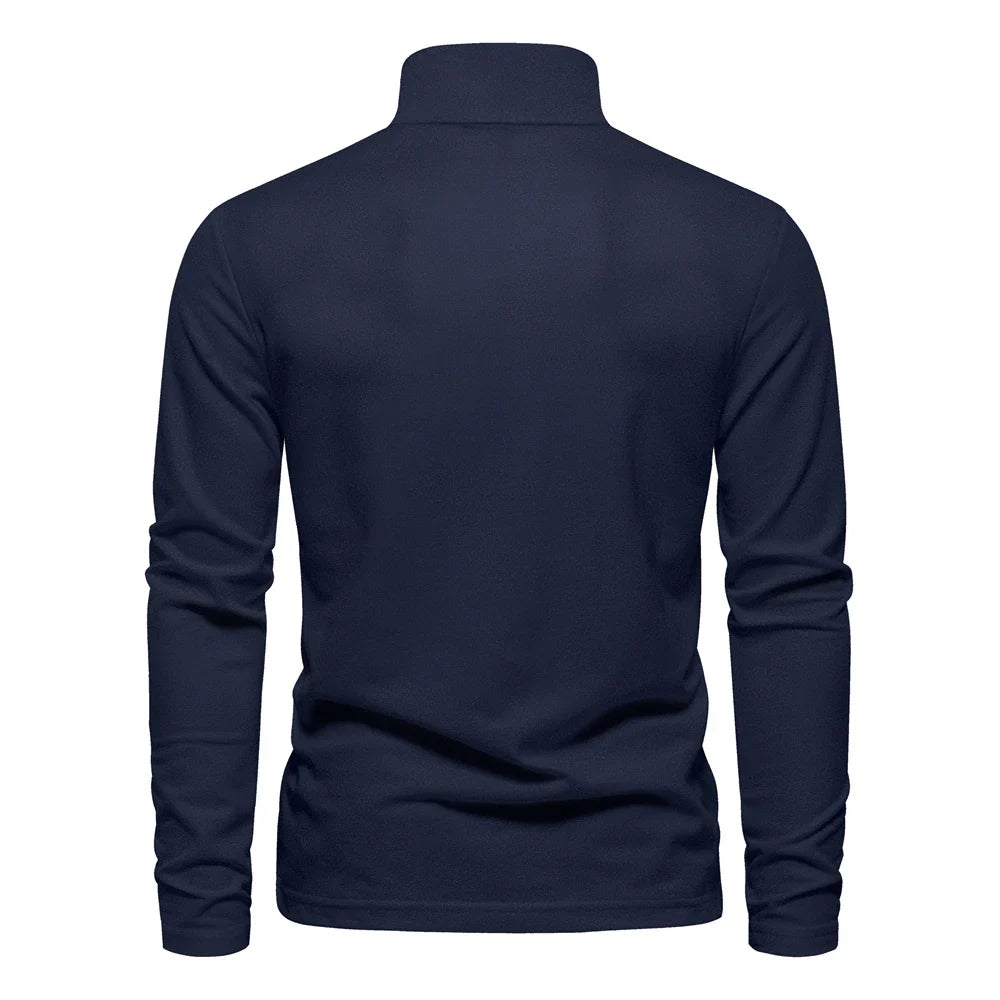 Frank | Polo Uomo Manica Lunga - 100% Cotone, Casual-3