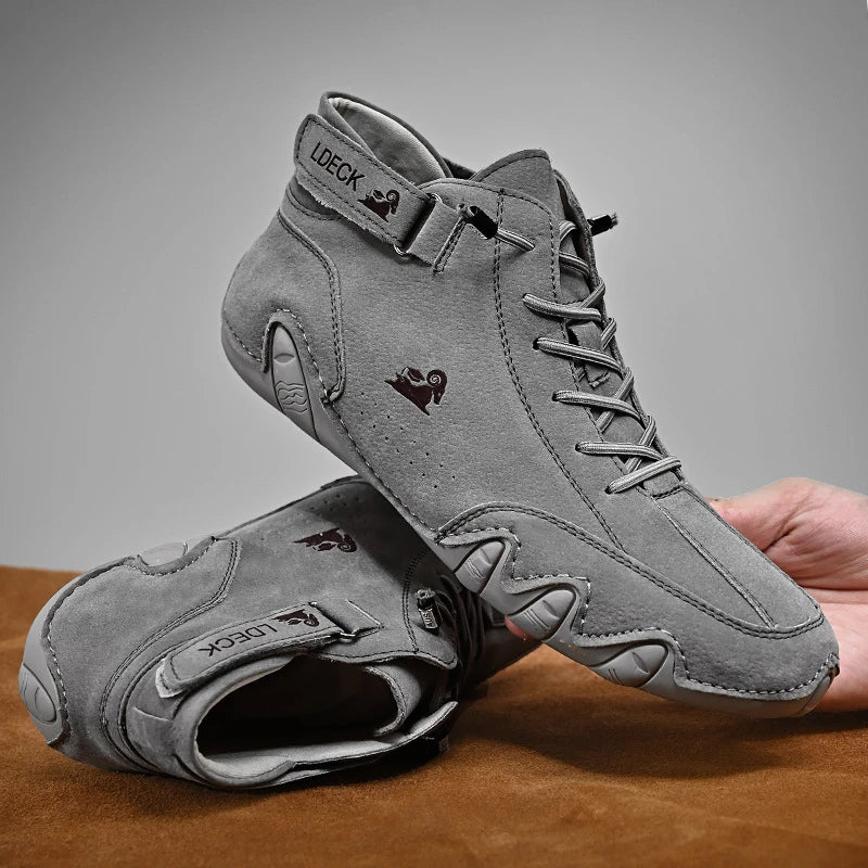 Lorenzo | Scarpa a piedi nudi comoda in pelle