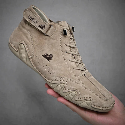 Lorenzo | Scarpa a piedi nudi comoda in pelle