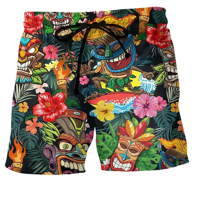 Ninos | Pantaloncini da nuoto con stampa graffiti leggeri