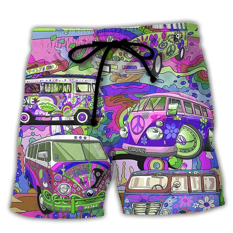 Ninos | Pantaloncini da nuoto con stampa graffiti leggeri