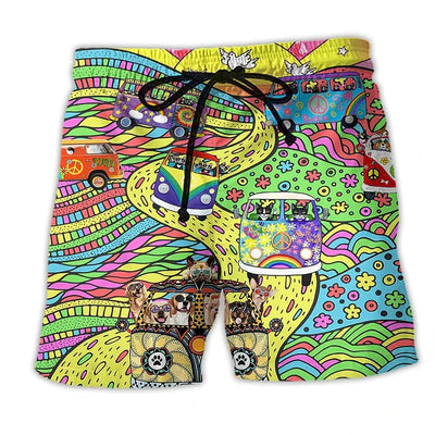 Ninos | Pantaloncini da nuoto con stampa graffiti leggeri