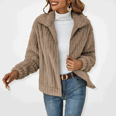 Caterina | Elegante gilet lungo in pile