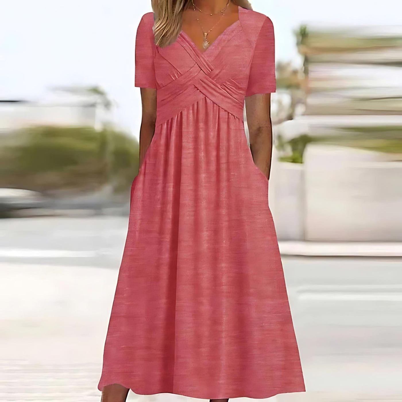 Nunzia | Maxi abito alla moda