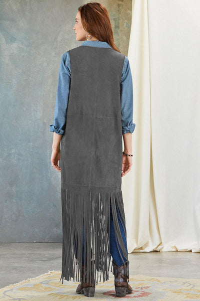 Olivia | Gilet Lungo Donna-6